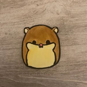 humphrey the hamster sticker